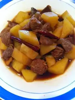 Make Potato loves beef step 7
