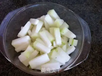 Make Red-burned melon step 0