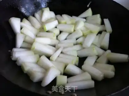 Make Red-burned melon step 1