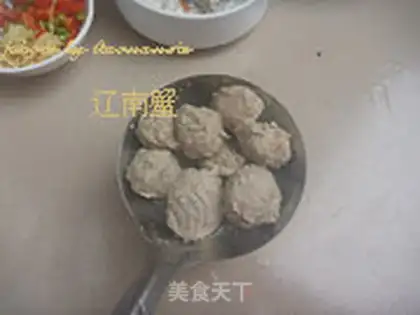 Make Squid meatballs step 16