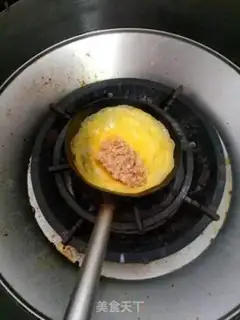 Make Gold egg dumplings step 8