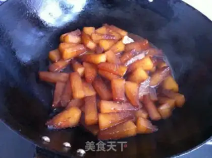 Make Red-burned melon step 6