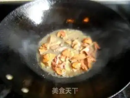 Make Spinach fried liver step 6