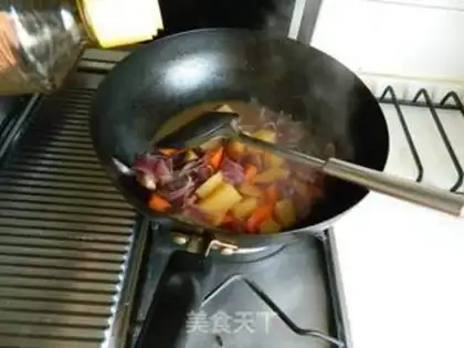 Make Curry potatoes step 7