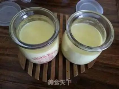 Make Chocolate egg pudding step 5