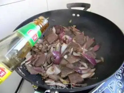 Make Routine onion beef step 5