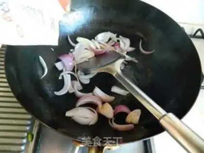Make The curry worm step 3