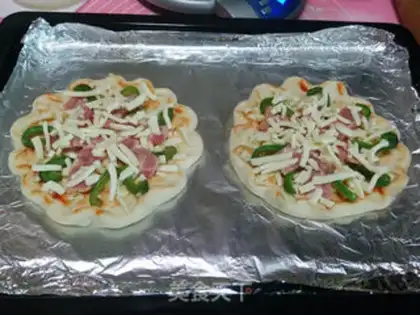 Make Pepper bacon pizza step 14