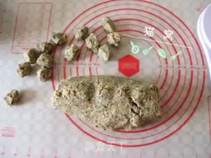 Make The black sesame sesame sorghum step 7
