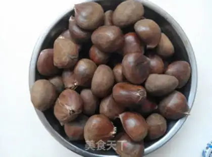 Make Rose chestnut cake step 0