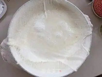 Make Homemade salt tofu step 2