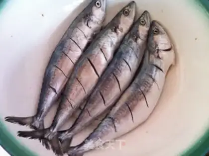 Make Red-burned mackerel step 0