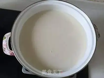 Make Homemade salt tofu step 3