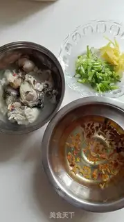 Make Oyster congee step 3