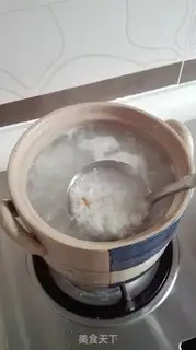 Make Oyster congee step 5