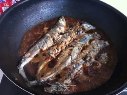 Make Red-burned mackerel step 5