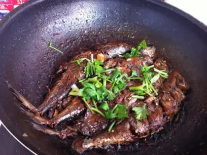 Make Red-burned mackerel step 7