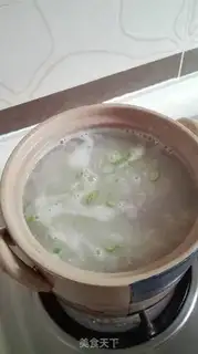 Make Oyster congee step 10