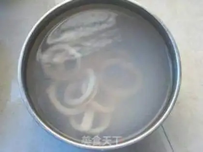 Make Chicken soup fish noodles step 7