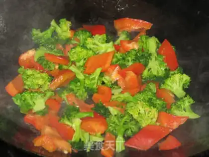 Make Pepper broccoli step 8
