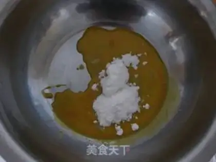 Make Banana chili cake step 1