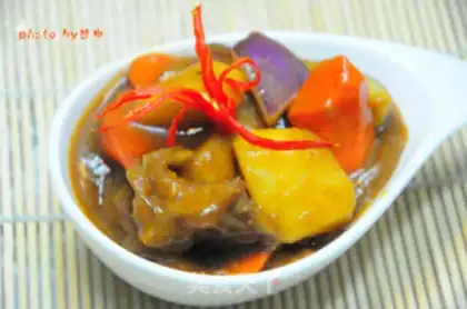 Make Potato curry beef step 18