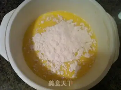 Make Pancake fruit step 2