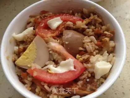 Make Cheese rice step 3