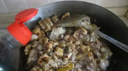 Make Dry-cow frog step 5