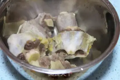Make ♪ Rounding the red ox tail ♪ step 3