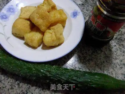 Make The bean cucumber