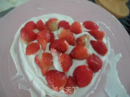 Make Cardiac cream cake step 6