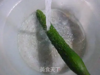 Make The bean cucumber