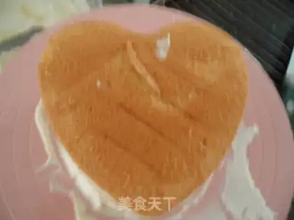 Make Cardiac cream cake step 7