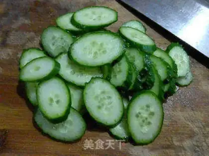 Make The bean cucumber