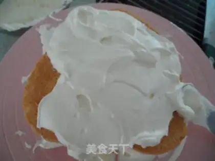 Make Cardiac cream cake step 8