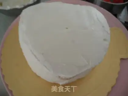Make Cardiac cream cake step 9