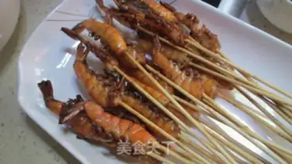 Make Spicy string of shrimp step 5