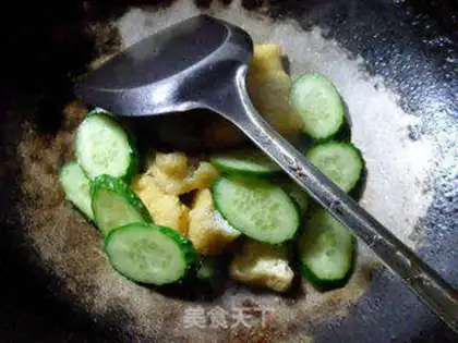 Make The bean cucumber