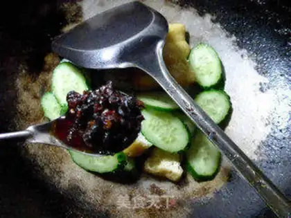 Make The bean cucumber