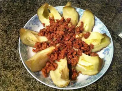 Make Meat and eggplant step 8