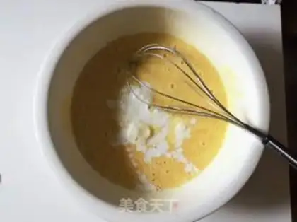 Make Mango coconut pie step 4