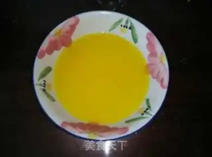 Make Orange juice, Japanese tofu step 2