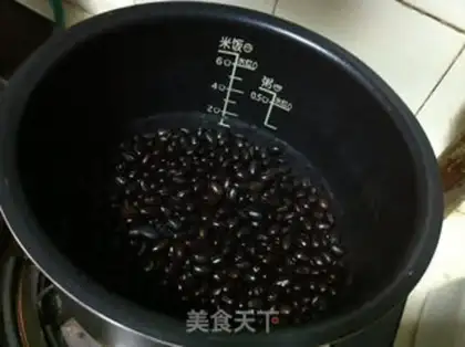 Make The black beans in the snow step 0