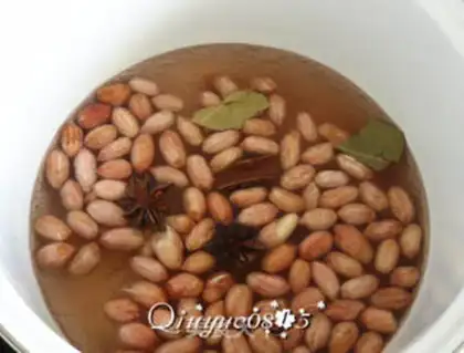 Make Celery peanuts step 1