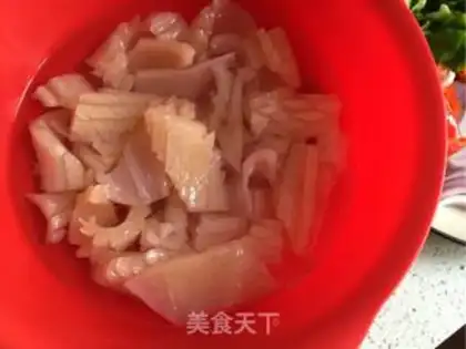 Make Onion fire rolls step 1