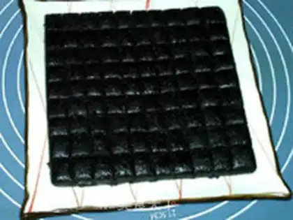 Make Black Sesame Spears step 1