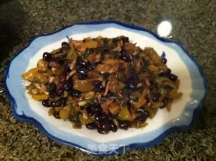 Make The black beans in the snow step 7
