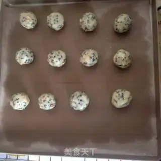 Make Black sesame pecan step 7