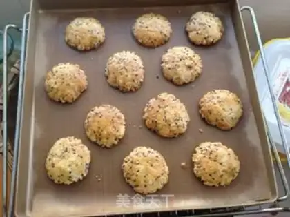 Make Black sesame pecan step 9